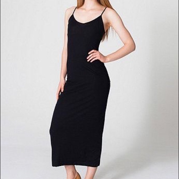 American Apparel Dresses & Skirts - American Apparel Spaghetti Strap Tank Maxi Dress